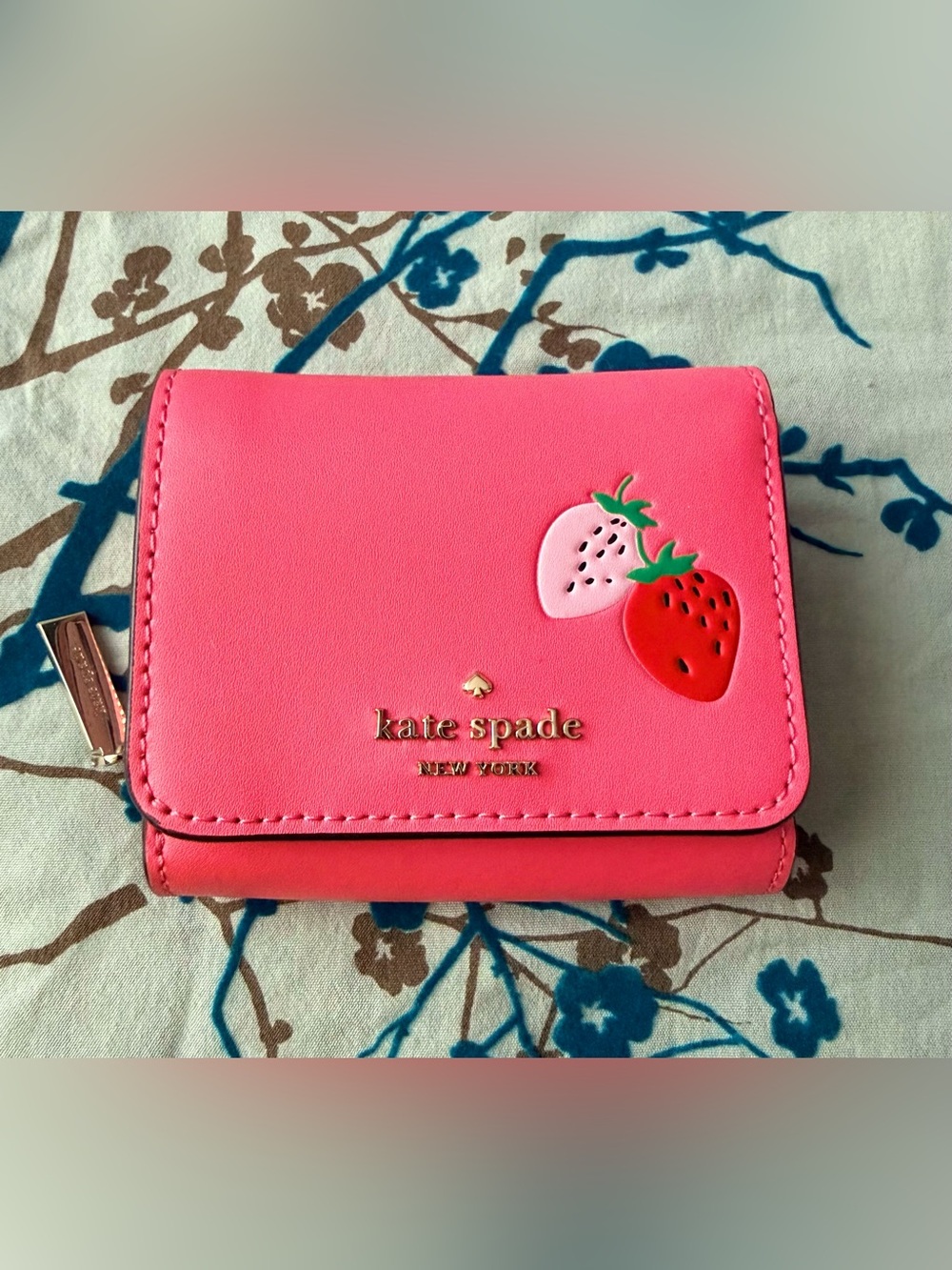 Kate Spade Picnic in the Park Small Trifold Wallet
